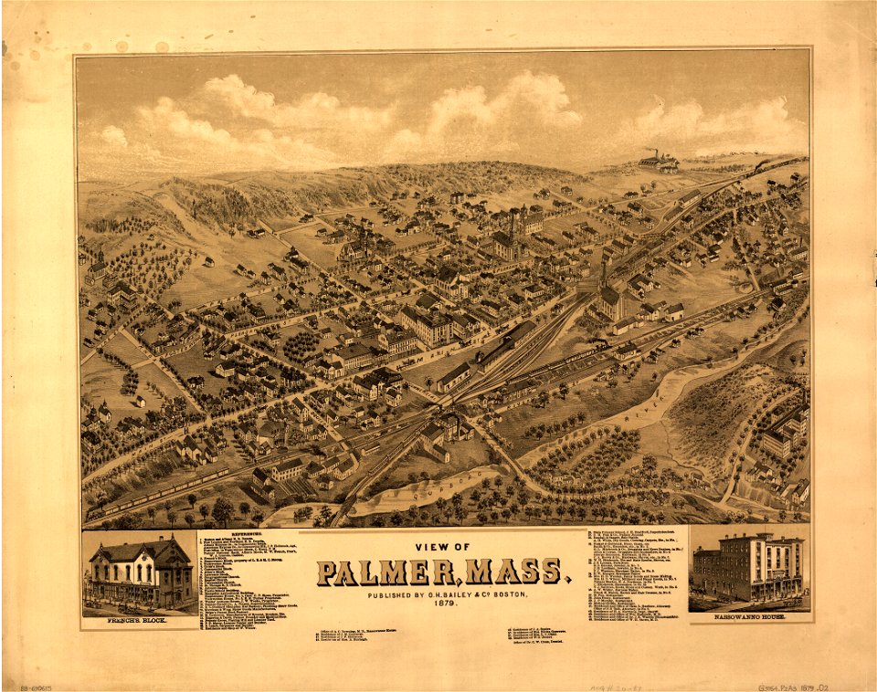 View of Palmer, Mass. LOC 88690615