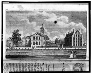 View of the colleges at Cambridge, Massachusetts - delineated & engraved by S. Hill. LCCN2004670235