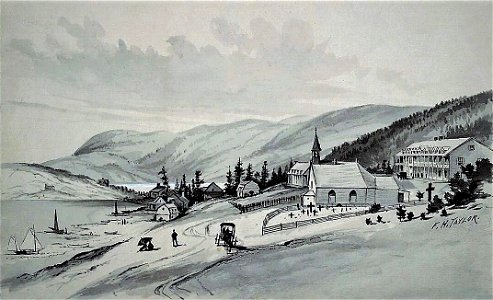 View of Tadoussac from the Road
