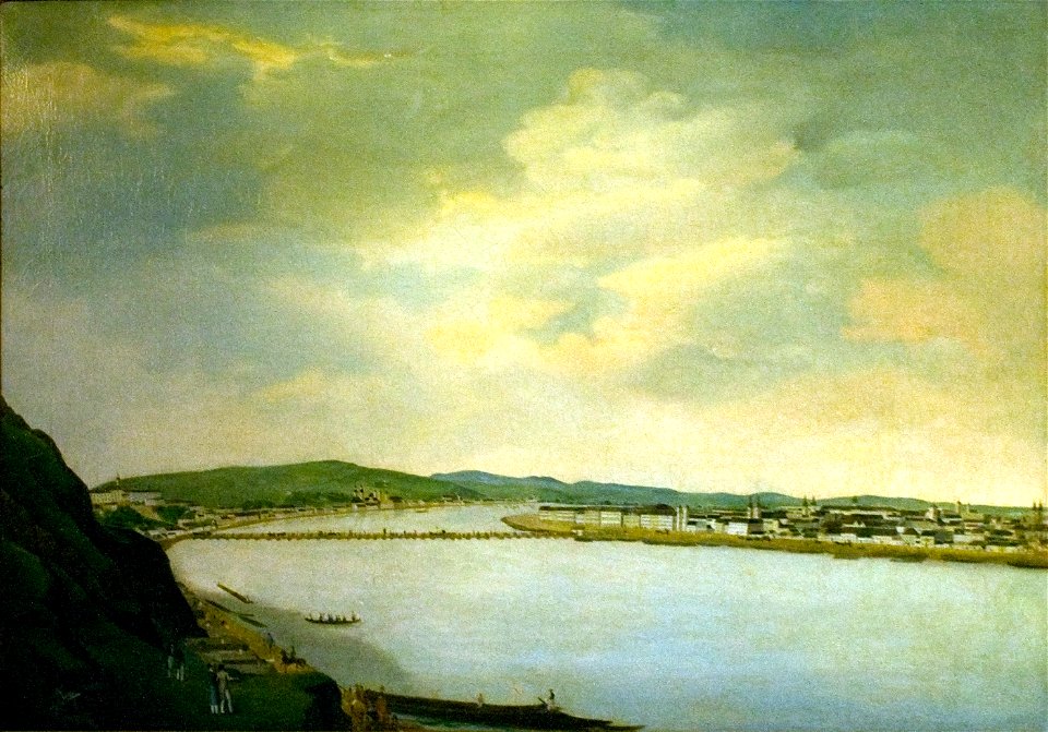View of Pest-Buda from south