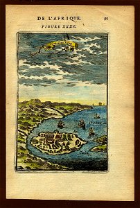 View of Mozambique, 1719