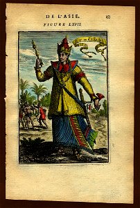 View of the King of Ceylon, 1683