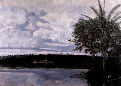 View of Frederiksstad in Paraiba, Brazil 1638 Frans Post