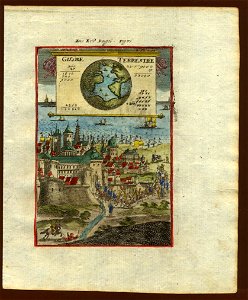 View of the globe, 1719