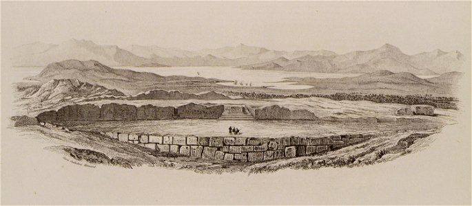 View of Pnyx Hill from Piraeus - Cockerell Charles Robert & Kinnard William & Donaldson Thomas Leverton & Jenkins William & Railton William - 1830