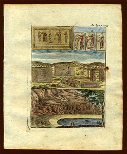 View of some details of Persepolis, 1719
