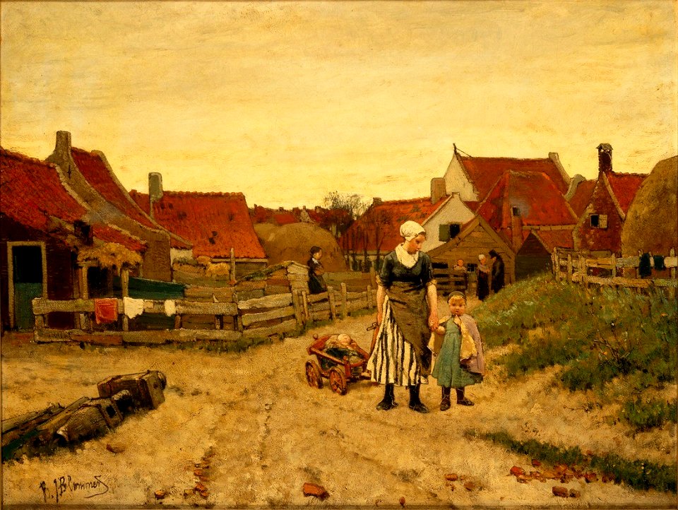 View of Scheveningen by Bernardus Johannes Blommers Centraal Museum 10134 b