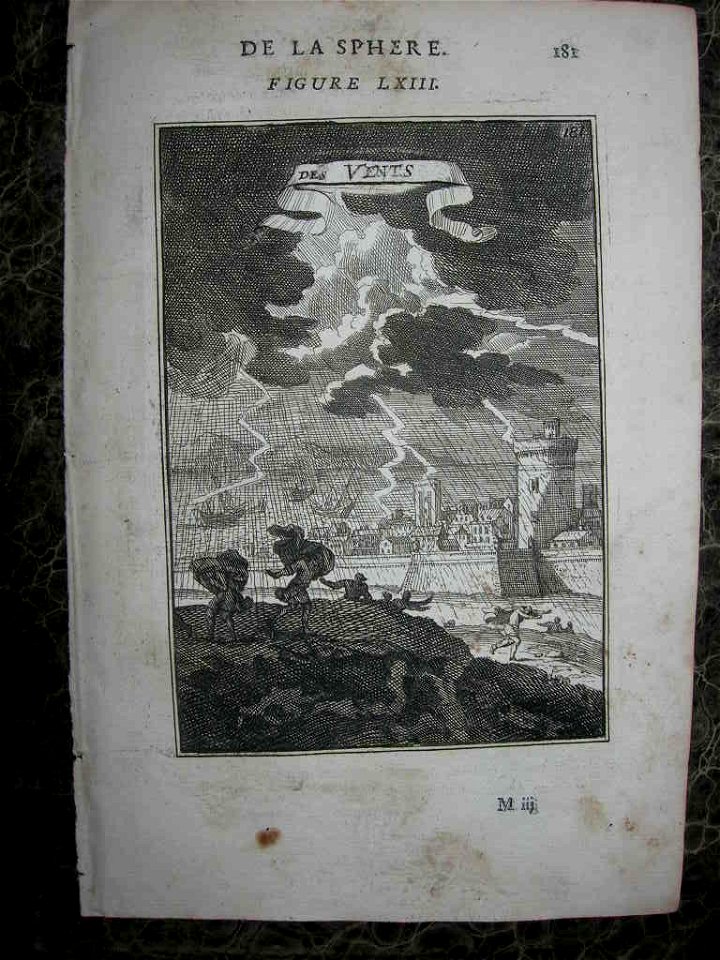 View of the winds, 1683