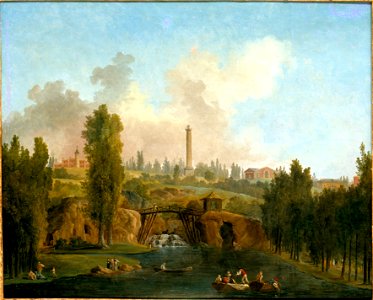 View of the Park of Méréville (Hubert Robert) - Nationalmuseum - 19849