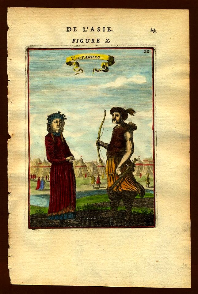 View of Tartars, 1683
