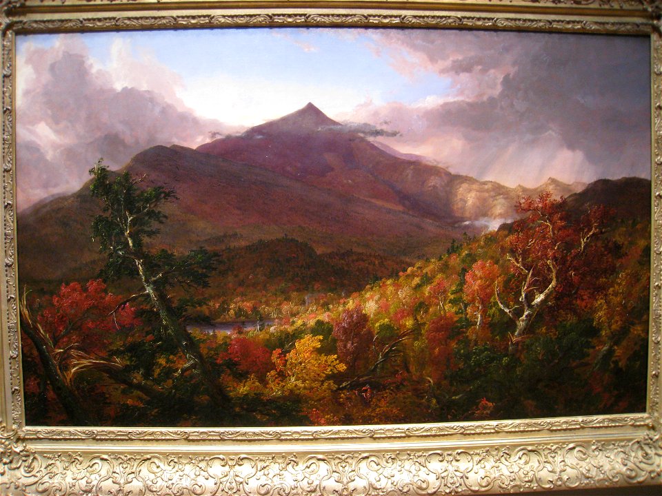 View of Schroon Mountain, Essex County, New York, After a Storm by Thomas Cole