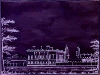 View of the Queen's House, Greenwich, from Greenwich Park RMG PW2868
