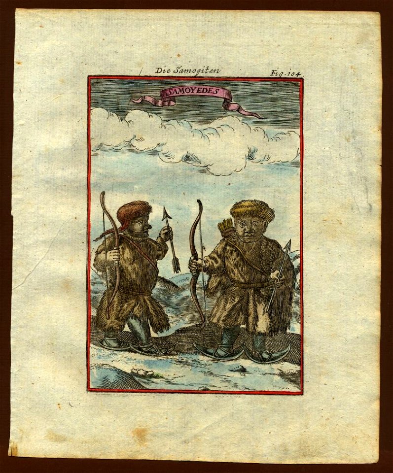 View of Samoyeds, 1719