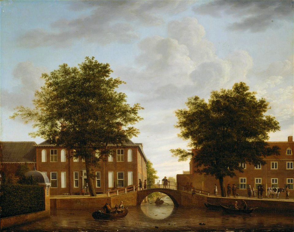 View of the Zuidsingel, Amersfoort (1760-1780)
