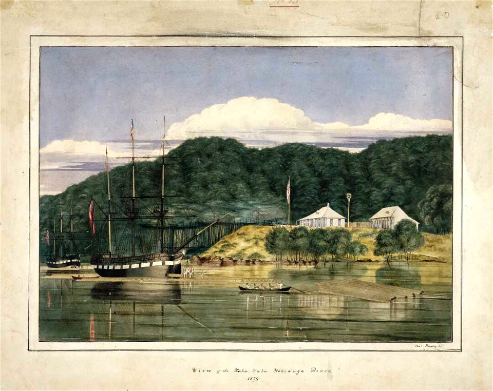 View of the Kahu-Kahu Hokianga River C-025-020
