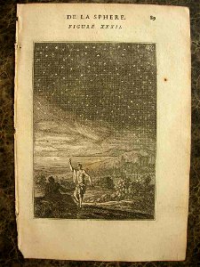 View of the Milky Way, 1683. Free illustration for personal and commercial use.