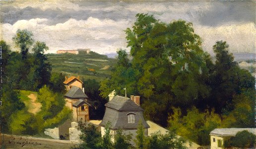View on the Outskirts of Caen 1872-1875 Stanilas Lepine