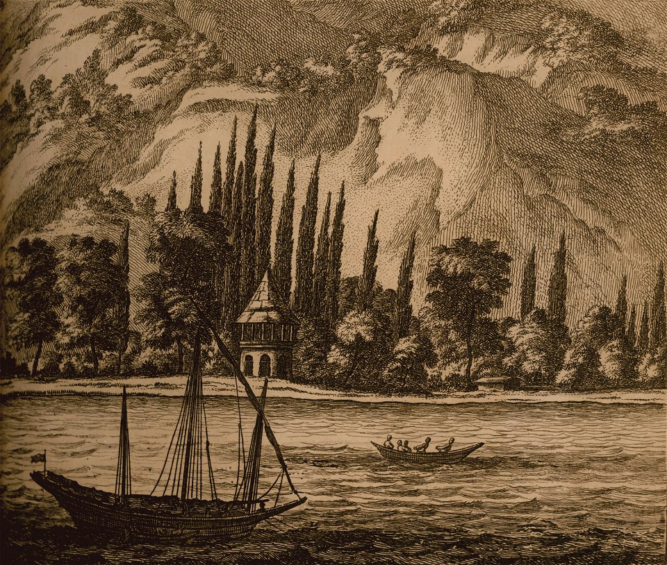 View of the coasts of Bosphorus - Bruyn Cornelis De - 1714