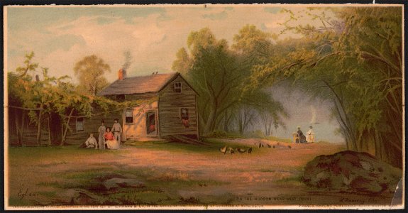 View on the Hudson, near West Point, no. 1 - Eglau ; H. Harring Chr. LCCN2016651892