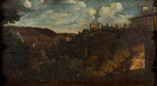 View of the Villa Medici, Rome - Nationalmuseum - 17819