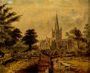 View of Stratford-upon-Avon Cathedral (gcf00886)
