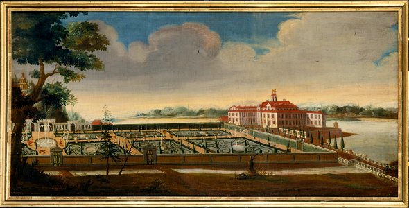 View of Ulriksdal from the South (David von Cöln) - Nationalmuseum - 21810
