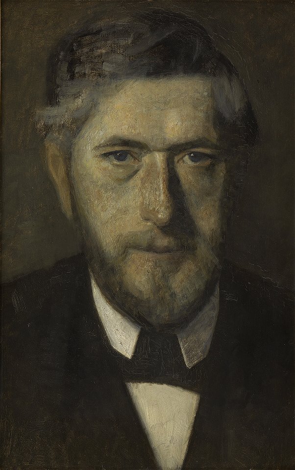 Vilhelm Hammershøi - J.F. Willumsen - KMS6793 - Statens Museum for Kunst