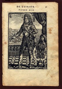 View of the King of Denmark, 1683