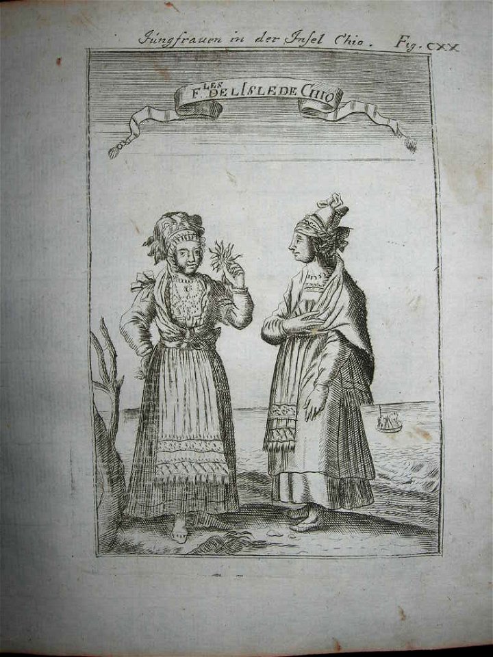View of the women of Chios, 1719