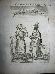 View of the women of Chios, 1719