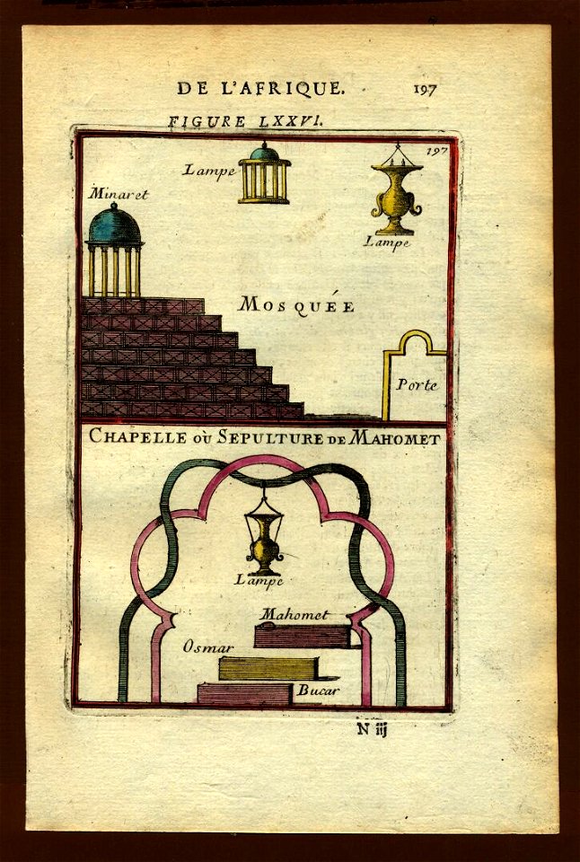 View of the tomb of the Prophet Muhammad, 1683