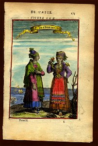 View of the women of Chios, 1683