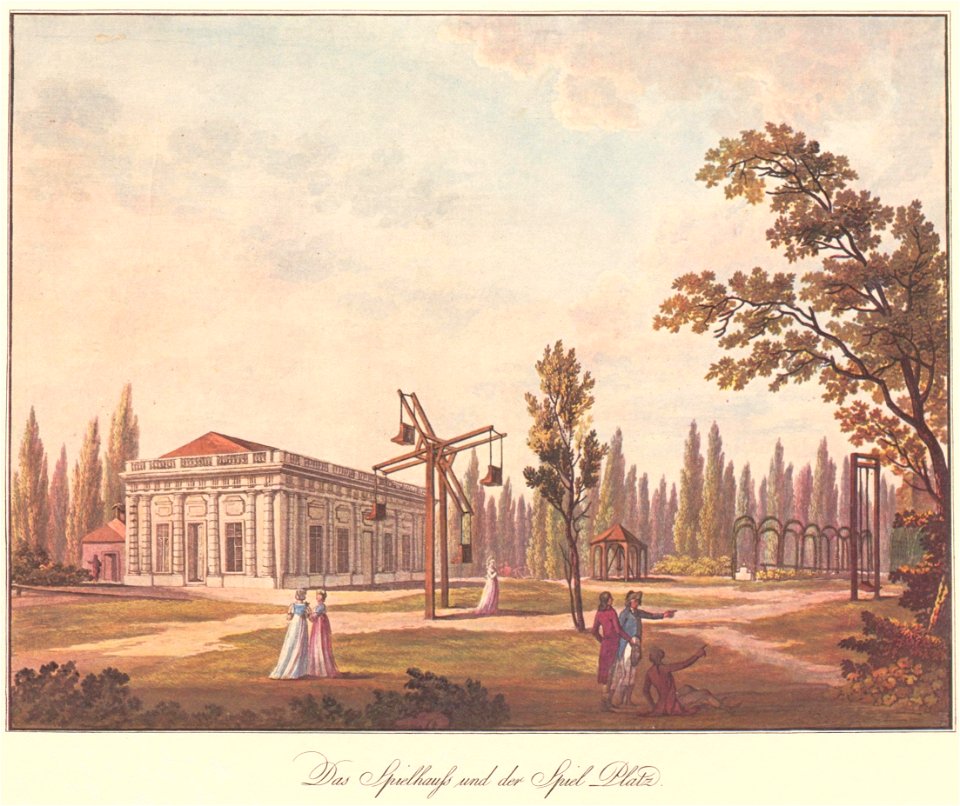 Viktor Heideloff, Das Spielhaus und der Spiel Platz