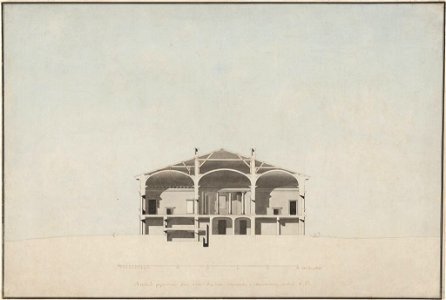 Vilenskaja ratuša. Віленская ратуша (Ł. Gucevič, 1785-86) (4)