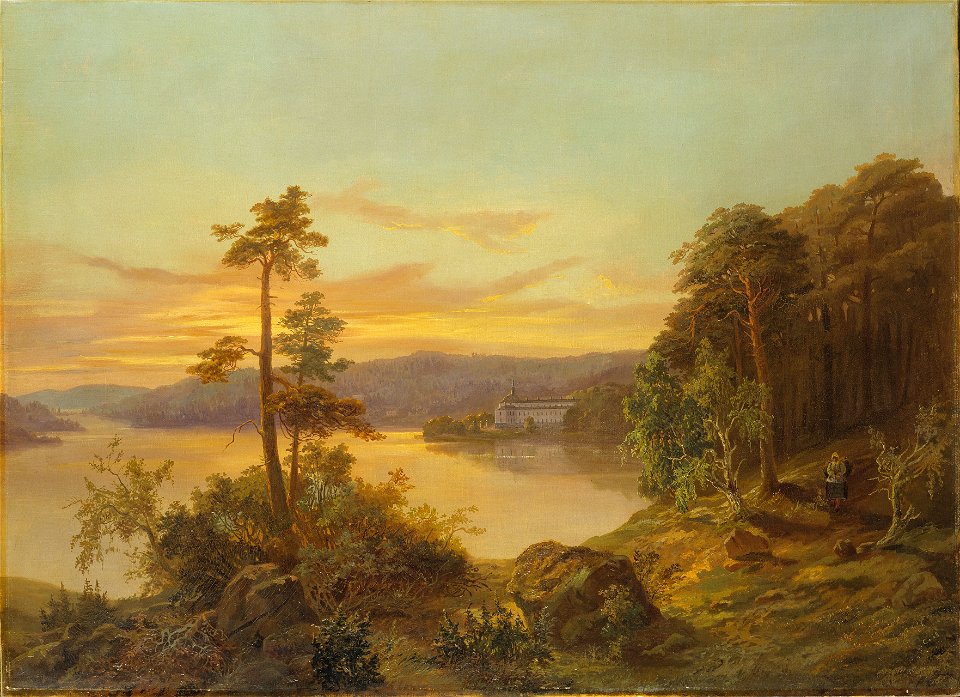View of Ulriksdal (Kung Karl XV) - Nationalmuseum - 21703