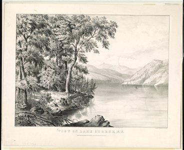 View on Lake George, N.Y. - F.F. Palmer del. ; lith. of Currier & Ives, N.Y. LCCN95514550