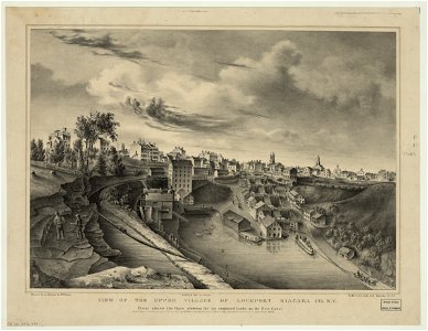 View of the upper village of Lockport Niagara Co. N.Y. LCCN2003654291