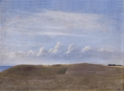 Vilhelm Hammershøi, Landscape, 1900, 118, Thielska Galleriet