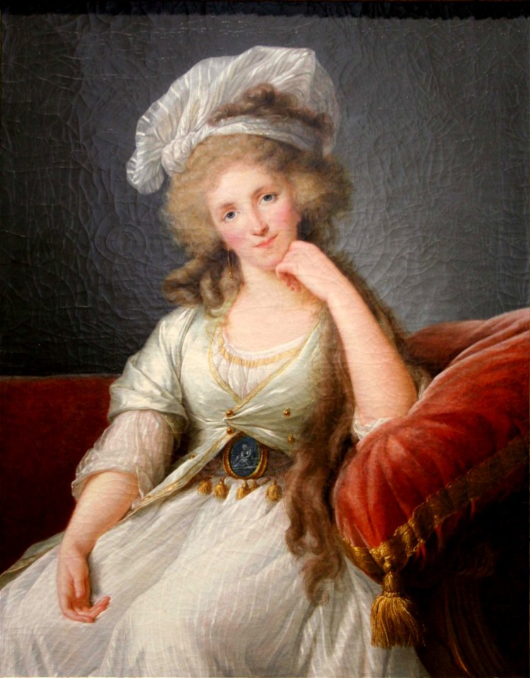 Vigée'Lebrun - Portrait de la duchesse d'Orléans