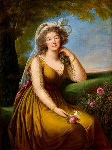 Vigée-Lebrun - Du Barry. Free illustration for personal and commercial use.