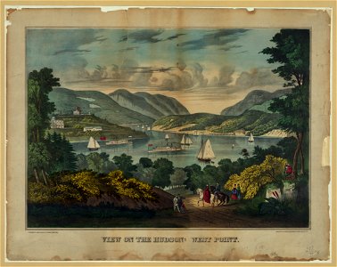 View on the Hudson - West Point LCCN2006677475