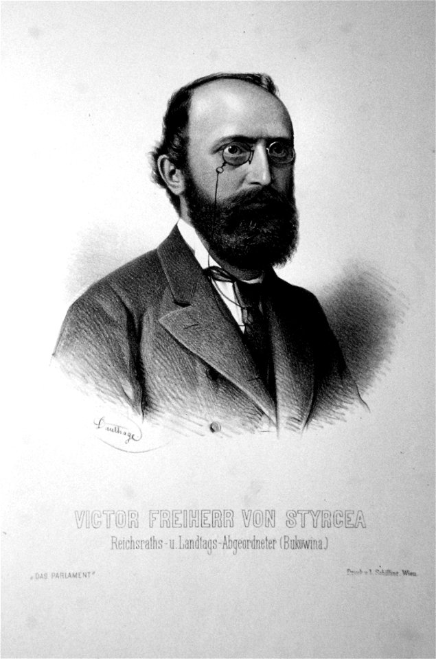 Viktor von Styrcea Litho