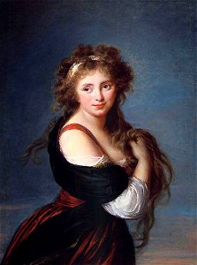 Elisabeth Vigée-Lebrun - Portrait of Hyacinthe Gabrielle Roland - WGA25081