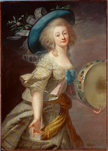 Vigée-Lebrun, Marie-Louise-Elisabeth - Portrait d'une danseuse - J 106 - Musée Cognacq-Jay