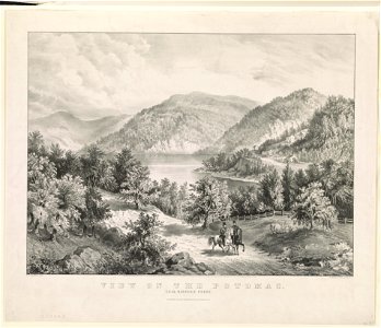 View on the Potomac-Near Harper's Ferry - F.F. Palmer del. ; Currier & Ives Lith., N.Y. LCCN95514552