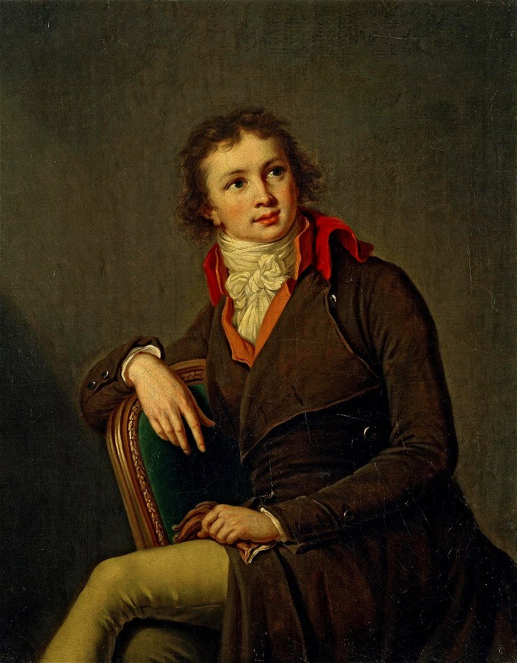 Élisabeth Vigée-Lebrun - Portrait of Count Pavel Stroganov (1790s)