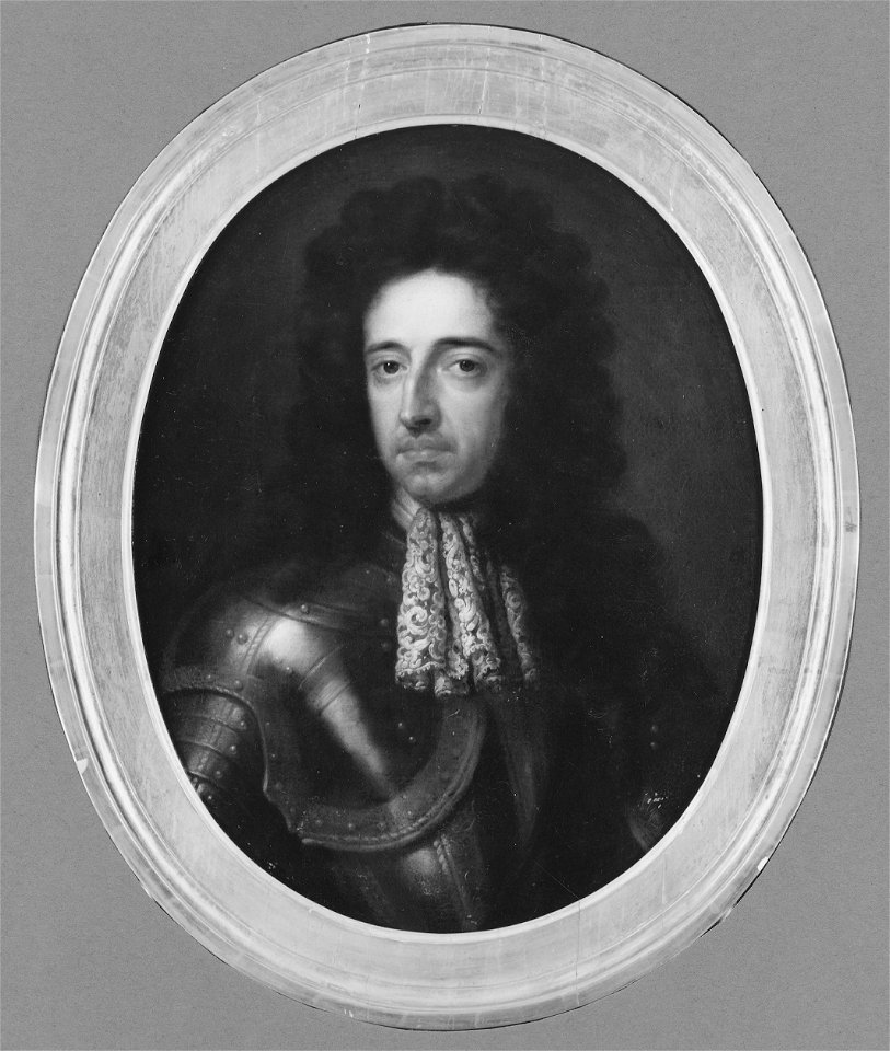 Vilhelm III av Oranien, 1650, 1702. Ståthållare av Nederländerna, Konung av England - Nationalmuseum - 45459