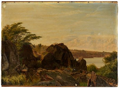 Vilhelm Kyhn - View from Bornholm - NM 7506 - Nationalmuseum