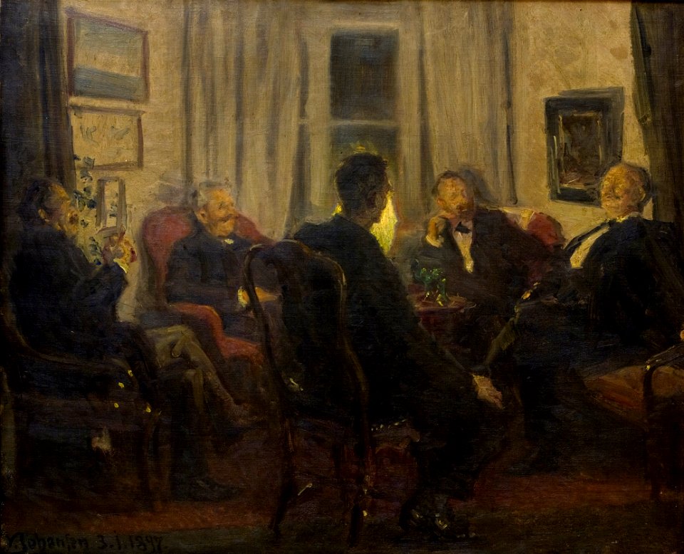 Viggo Johansen Among Artists Thielska 153