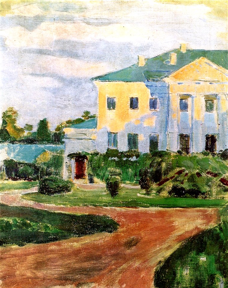Viktor Borisov-Musatov - Manor House at Zubrilovka